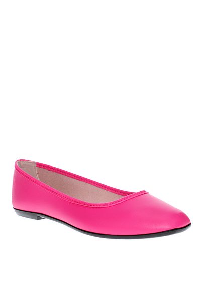 Moleca Ladies Closed/Flat Shoes Pink | Made In Brazil