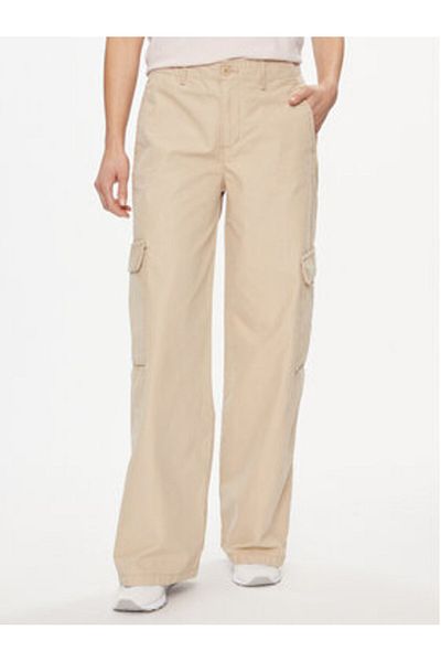 Levi's levi s Women's Fabric Trousers A6077-0009 Beige