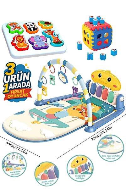 Oruç Oyuncak Piyanolu Oyun Halısı Müzikli Jimnastik Merkezi Bultak set