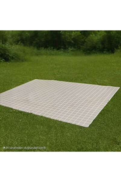 DEVRİM OLİVYA TEKSTİL 1.Sınıf Kalın Kareli Piknik & Masa Örtüsü