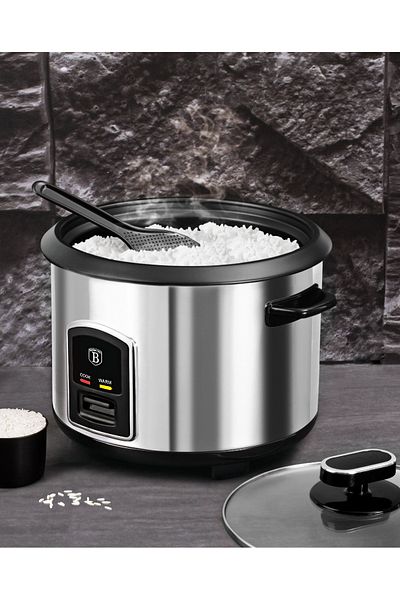 Berlinger Rice Cooker 1,8 L Electric Matte Black Collection