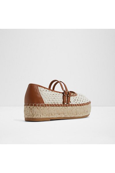 Aldo SUMMERFLING - Espadrile plate din textil alb-ecru pentru femei
