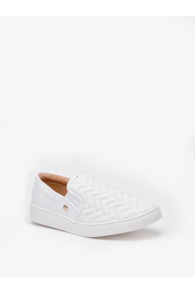 VİZZANO Vizzano Ladies Casual Slip On White | Made In Brazil