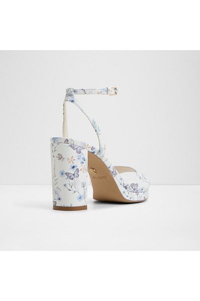 Aldo GRACIOUS - Sandale cu toc multi-bloc din piele artificială pentru femei
