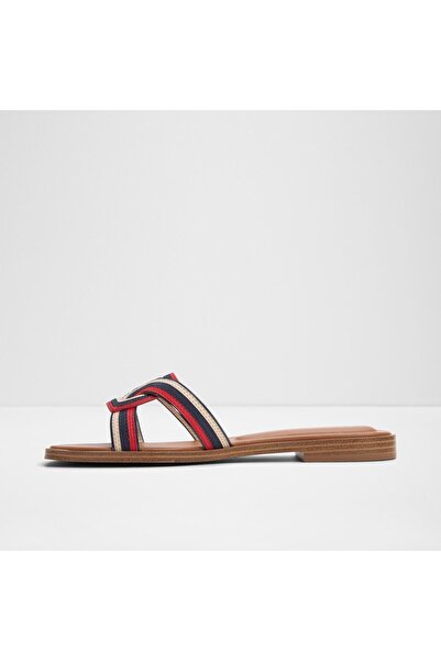 Aldo EROK - Kadın Hakiki Deri Lacivert Düz Terlik