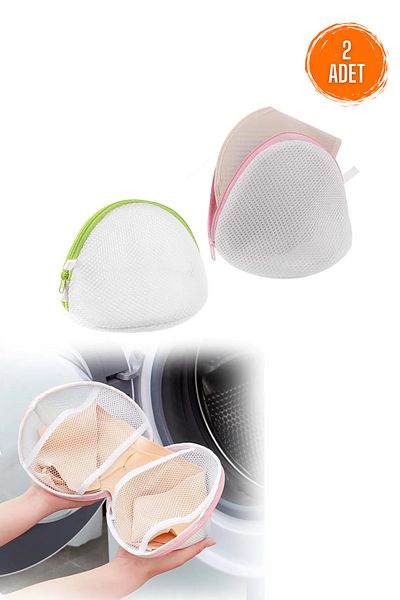 Beatitude Bra Mesh 2Pcs Reusable Dirty Clean Laundry Bag Wear-Free Tear-Free Washing Ball