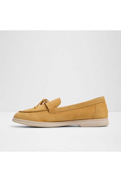 Aldo CRERAS-IN - Kadın Hakiki Deri Sarı Loafer & Mokasen
