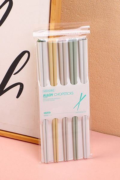 YOYOSO Colorful Fun Chopsticks 5 Pairs