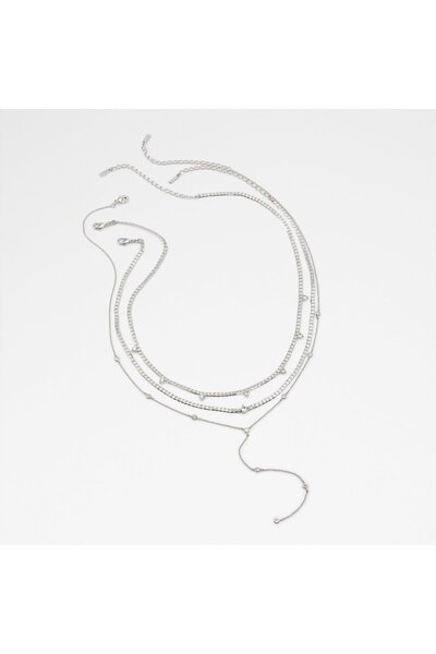 Aldo ALLIER - Kadın Gümüş-Şeffaf Multi Kolye