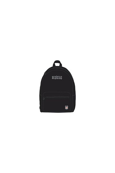 Me Çanta Rucsac negru Beşiktaş cu buzunar frontal