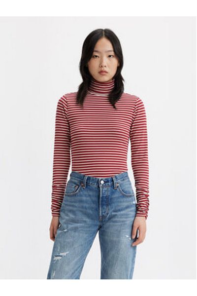 Levi's Pulover Levi's pentru femei cu guler înalt A6888-0003 roz