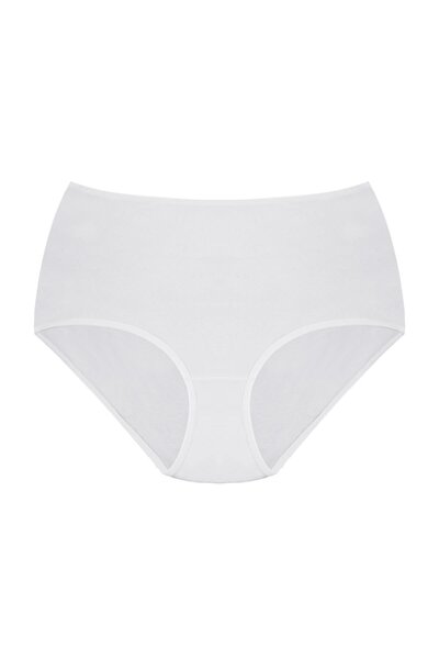 Arma Yıldız Women's High Waist Cotton Slip Panties 3 Pack Colorful Stretchy Fabric