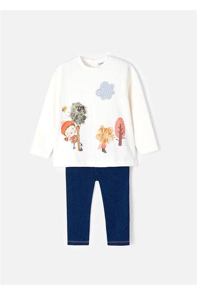 MAYORAL Baby Girl Leggings T-Shirt Set 2729