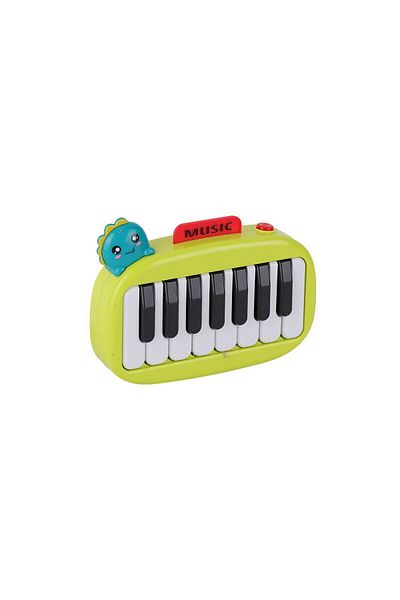 CAN OYUNCAK 8898-1B Dinosaur Lighted Musical Baby Piano