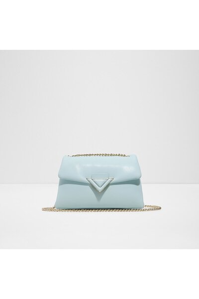Aldo SOFTPUFF - Kadın Suni Deri Diğer Mavi Manyetik Kapama Küçük Boy Çapraz Kullanımlı Çanta