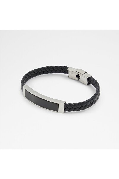 Aldo Avın-hakiki Deri Siyah Erkek Bileklik