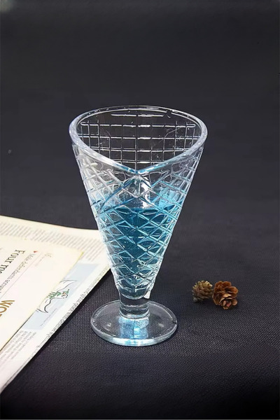 Gülümseten Avm مجموعة من 6 أكواب كوكتيل زجاجية |   كأس زجاجي للمشروبات الغازي...