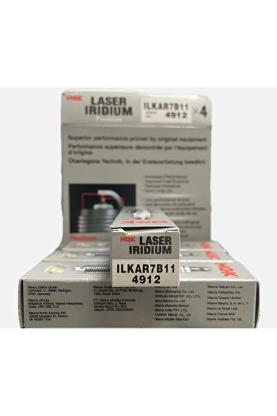 NGK IRIDYUM BUJİ 4912 Ilkar7b11 Corolla (06) Auris-yaris (07) 4 Lü Takım Buji