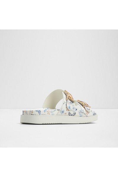 Aldo Alessie - Women's Faux Leather Multi Velcro Anatomical Slippers