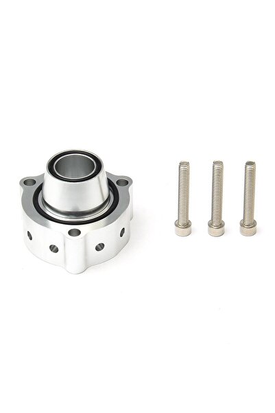 Choice طقم فاصل محول صمام تفريغ النفخ العالمي باللون الفضي لمحرك أودي A3 1.4 1.8 2.0 TSI/FSTi توربو