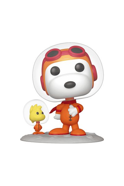 Funko Pop! Peanuts Astronaut Snoopy & Woodstock 1679 – Collectible Figure