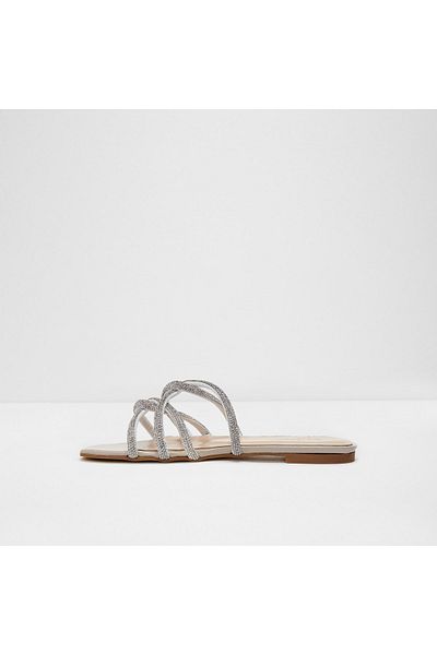 Aldo Beder-Tr - Silver Women's Slippers