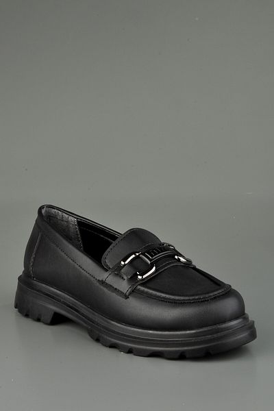 KONFOR Ортопедични черни дамски обувки Lovinia Loafer