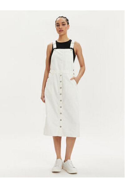 Levi's Rochie din denim pentru femei levi's A7575-0003 Alb
