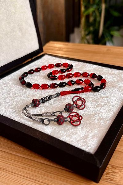 dergah tesbih Rosary and Amber Set - Kazaziye