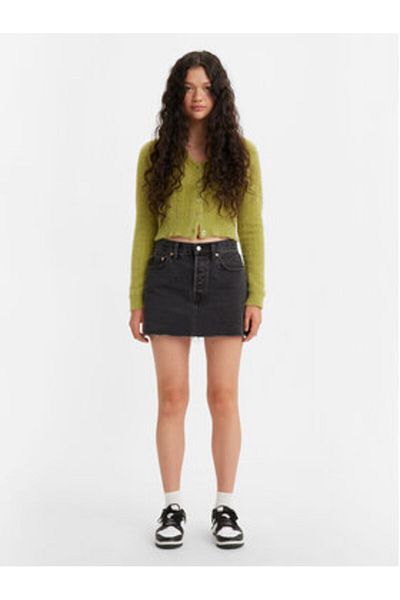 Levi's Fustă din denim pentru femei levi's A4694-0000 Negru