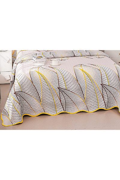 CHIRASO CHIRASO Microfiber Quilted Duvet Set, 3 pieces, Duvet 220x240cm, 2 Pillowcases, with print