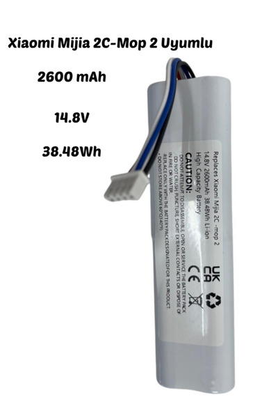 TNL Xiaomi Mijia 2C-Mop 2 Batarya 2600mAh 38.48WH 14.8V Pil