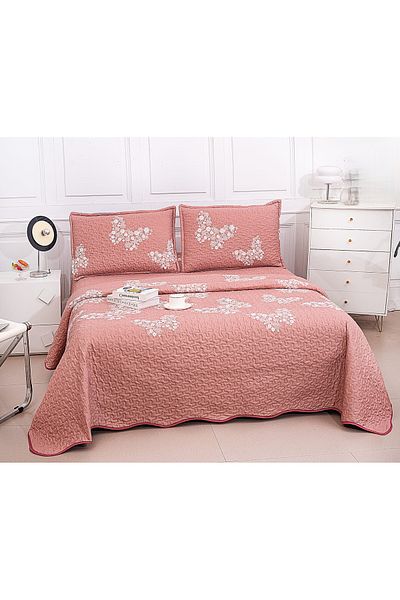 CHIRASO CHIRASO Microfiber Quilted Duvet Set, 3 pieces, Duvet 220x240cm, 2 Pillowcases, with print