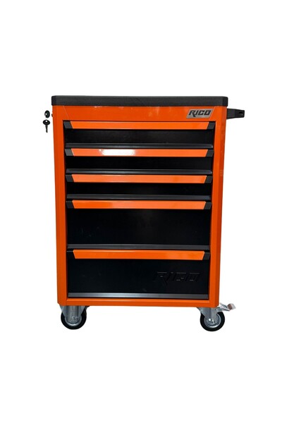 Rico 025-TA0016 185 Parça 5 Çekmeceli Dolu Takım Arabası