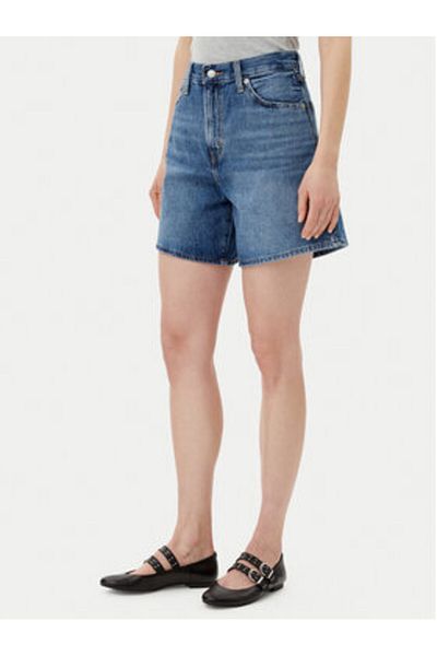 Levi's Pantaloni scurți din denim pentru femei levi's A9311-0005 albaștri