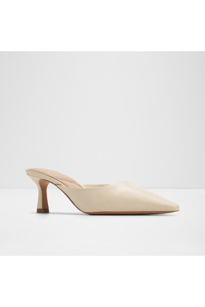 Aldo GOLDENLIGHT - Kadın Hakiki Deri Krem İnce Topuklu Ayakkabı
