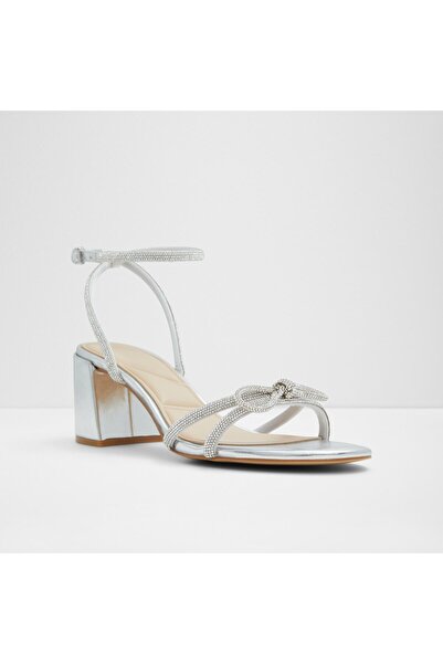 Aldo Bouclette - Silver Women's Evening Dress Heeled Sandals