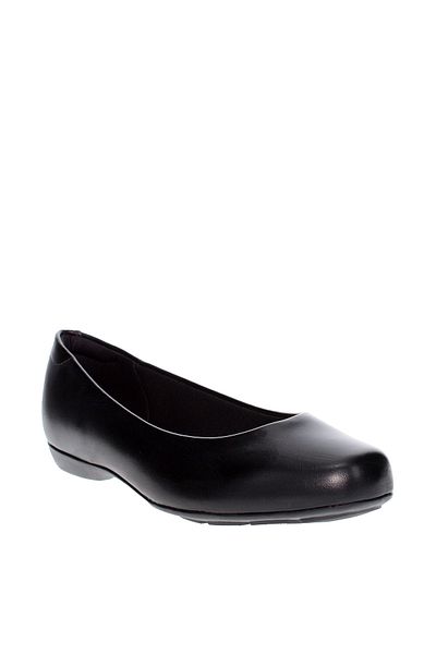 Modare Ladies Flat Comfort Shoes/Moccasins Black | Made In Brazil