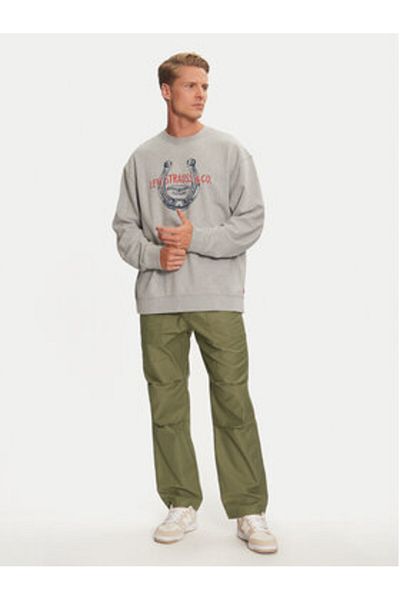 Levi's levi s Mens Sweatshirt 38712-0313 Gray