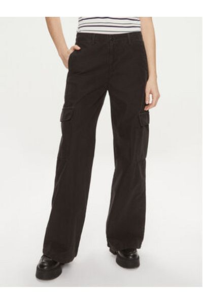 Levi's levi s Women's Fabric Trousers A6077-0003 Black