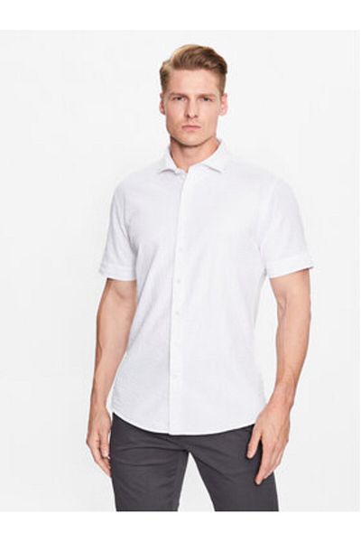 Lindbergh Mens Shirt 30-203431 White