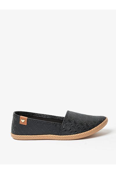 Moleca Ladies Casual Slip On Black | Made In Brazil