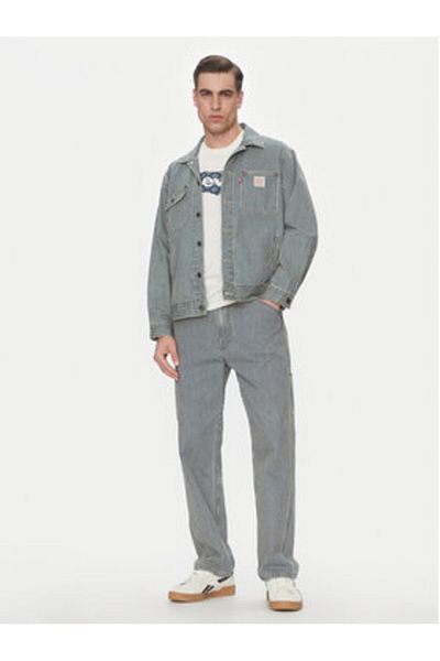 Levi's Jachetă din denim pentru bărbați Levi's A4820-0016 Bleumarin