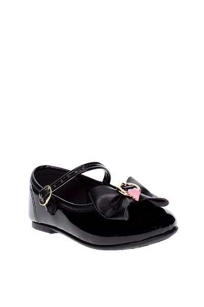 Molekinha Girls Closed/Flat Shoes Black | Made In Brazil