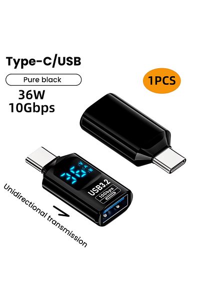 Choice محول عرض رقمي USB3.2 من CM إلى AF أسود من NNBILI بدقة 4K عند 60 هرتز، USB-C OTG لأجهزة iPhone 16 و15 Pro Max وSamsung