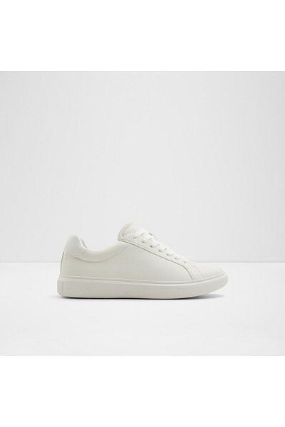 Aldo CLUBMEMBER - Ανδρικά αθλητικά παπούτσια από συνθετικό δέρμα με λευκά κορδόνια μοντέρνα σχεδίασης