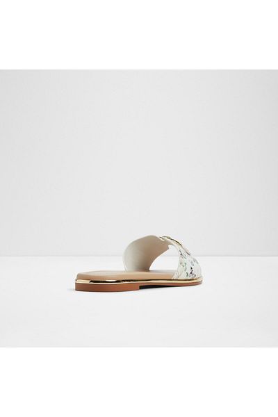 Aldo Alamassi - Women's Faux Leather Multi Flat Slippers