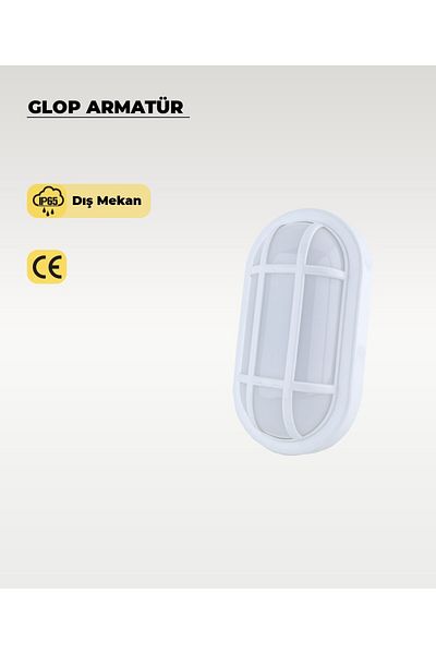 AC AYDINLATMA 30W Meda Led Luminaire White Case 3200K Yellow Light