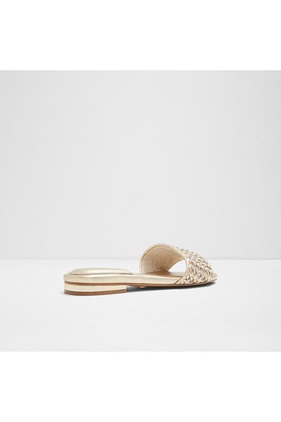 Aldo Eleonoreflat - Gold Women's Slippers