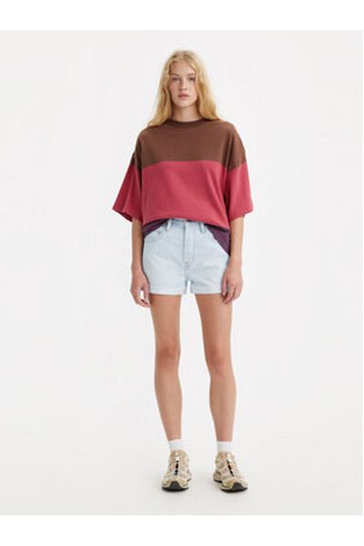 Levi's Pantaloni scurți din denim pentru femei levi's 56327-0313 albaștri